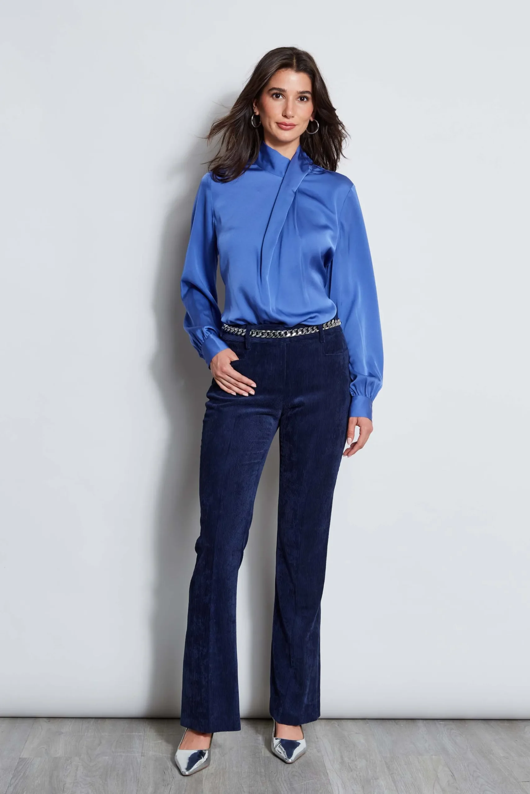 silk_draped_neck_shirt_2-1.webp Elie Tahari Tops & Sweaters-Silk Draped Neck Shirt