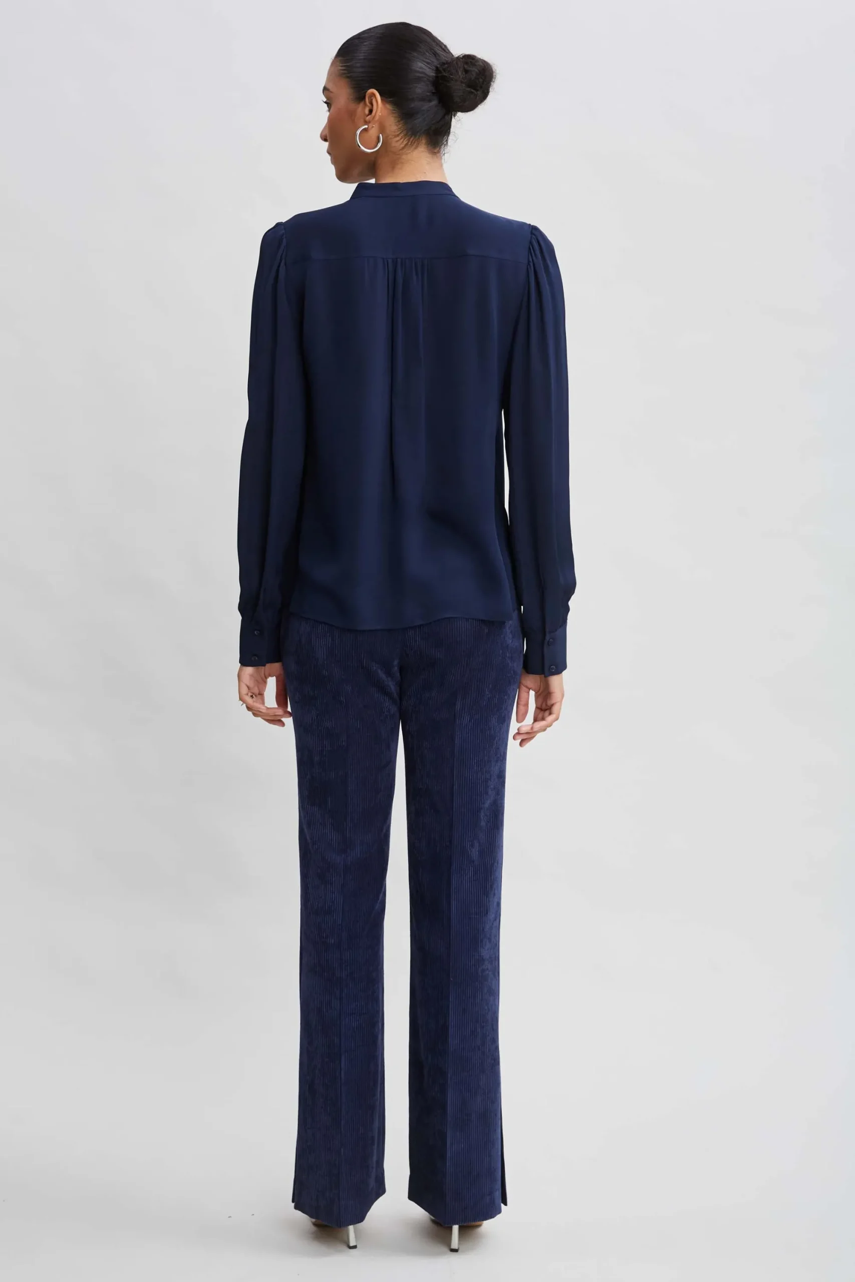 silk_ruffle_button_down_s_3-1.webp Elie Tahari Tops & Sweaters | Suiting-Silk Ruffle Button Down Shirt