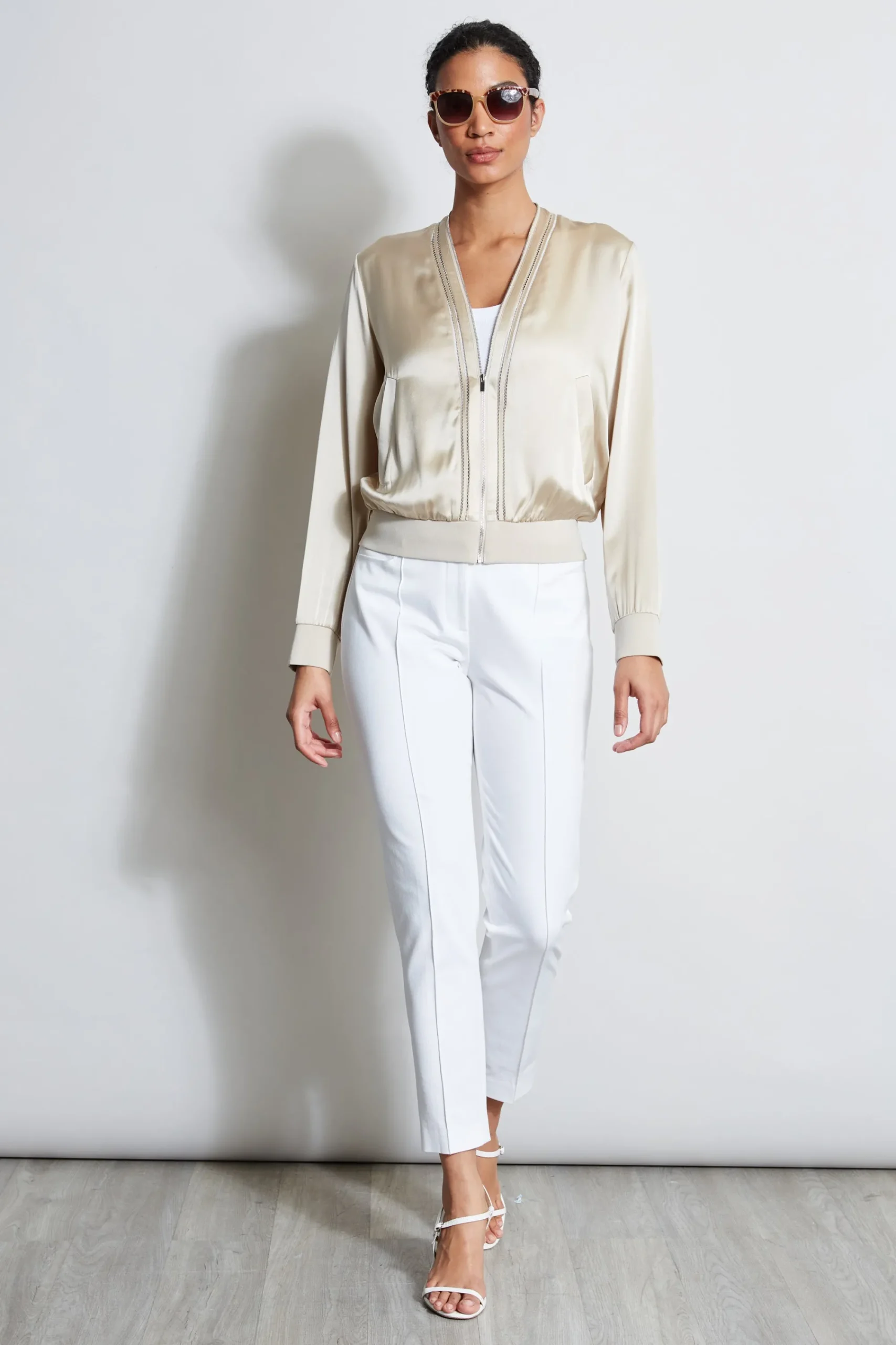 silk_satin_bomber_jacket_2.webp Elie Tahari Jackets & Blazers-Silk Satin Bomber Jacket
