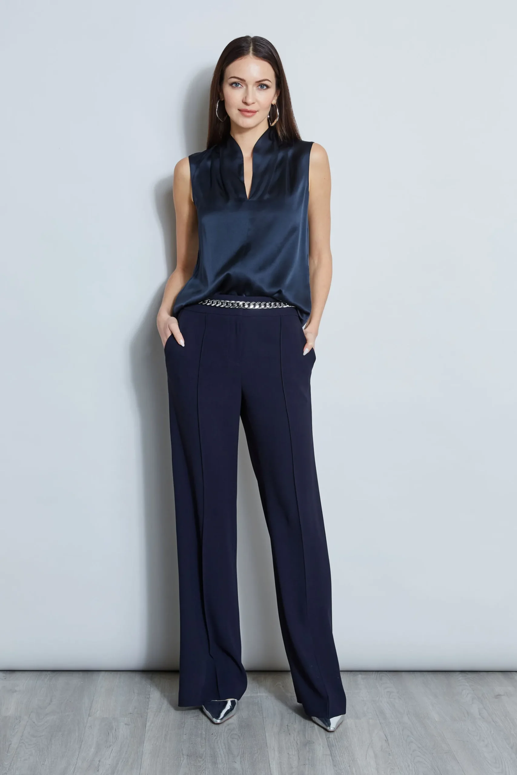 silk_satin_contour_shirt_1.webp Elie Tahari Tops & Sweaters-Silk Satin Contour Shirt