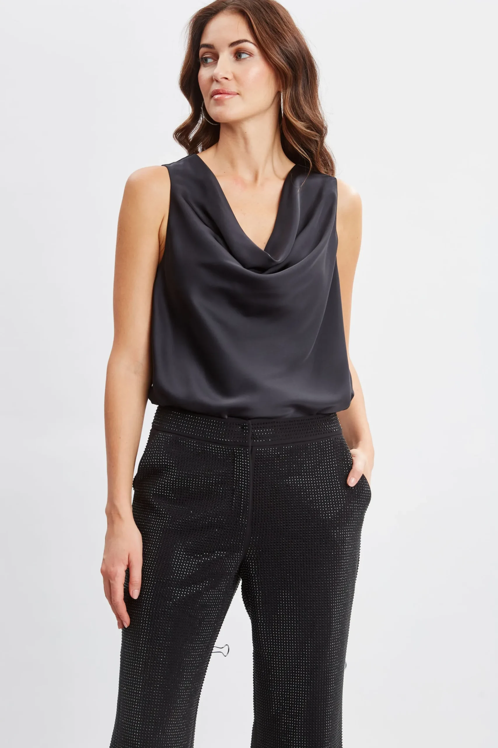silk_satin_cowl_neck_top_3.webp Elie Tahari Tops & Sweaters-Silk Satin Cowl Neck Top