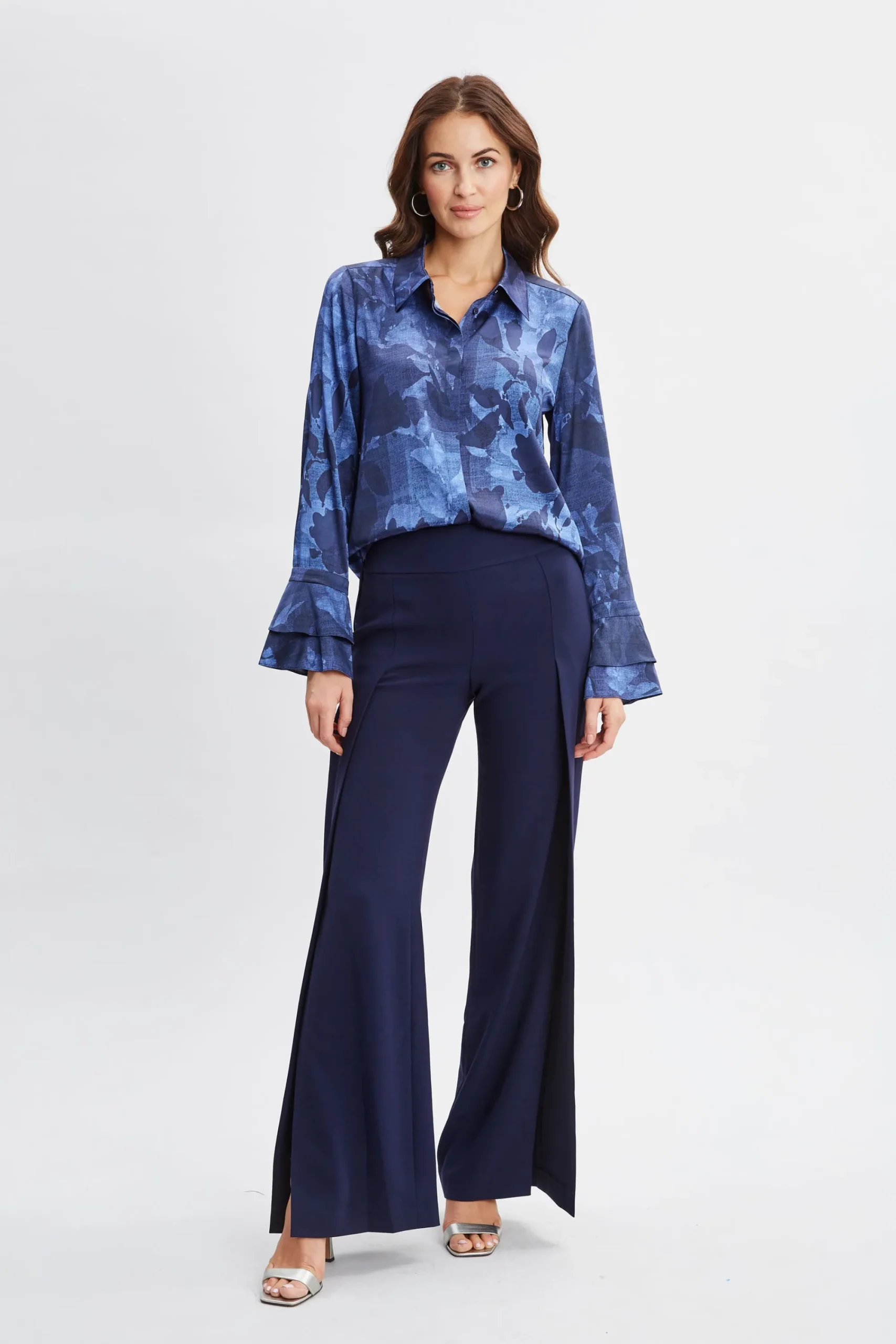 silk_satin_night_shadow_s_2.webp Elie Tahari Tops & Sweaters-Silk Satin Night Shadow Shirt