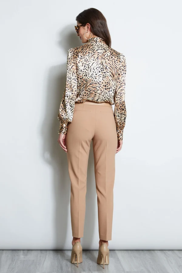 Elie Tahari Tops & Sweaters-Silk Satin Winter Safari Shirt