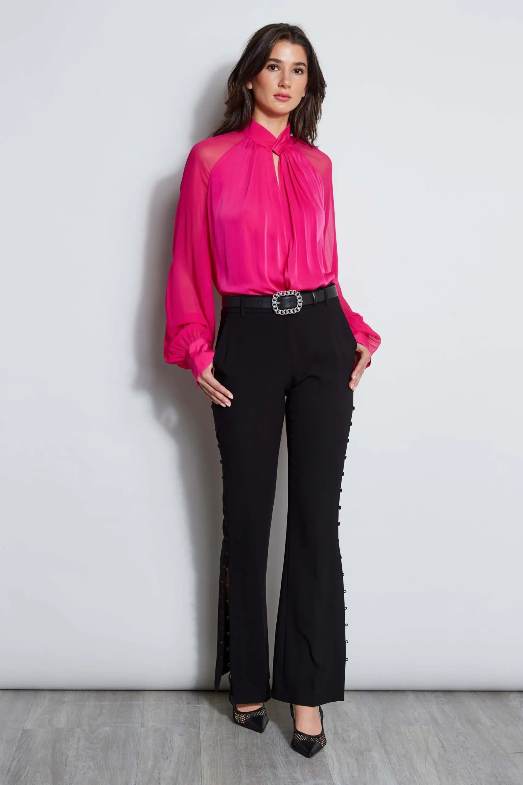 silk_twist_keyhole_shirt_1-1.webp Elie Tahari Tops & Sweaters-Silk Twist Keyhole Shirt