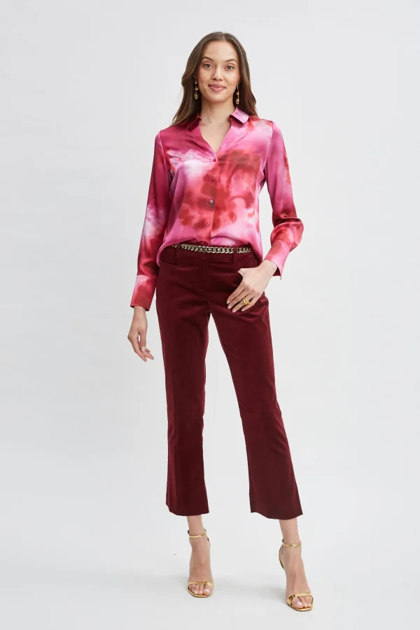 Elie Tahari Tops & Sweaters-Silk Venetian Glass Shirt