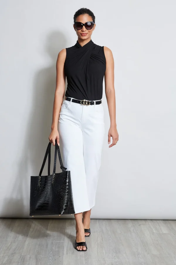 Elie Tahari Tops & Sweaters-Sleeveless Twist Knit