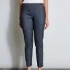Elie Tahari Bottoms-Slim Linen Pant