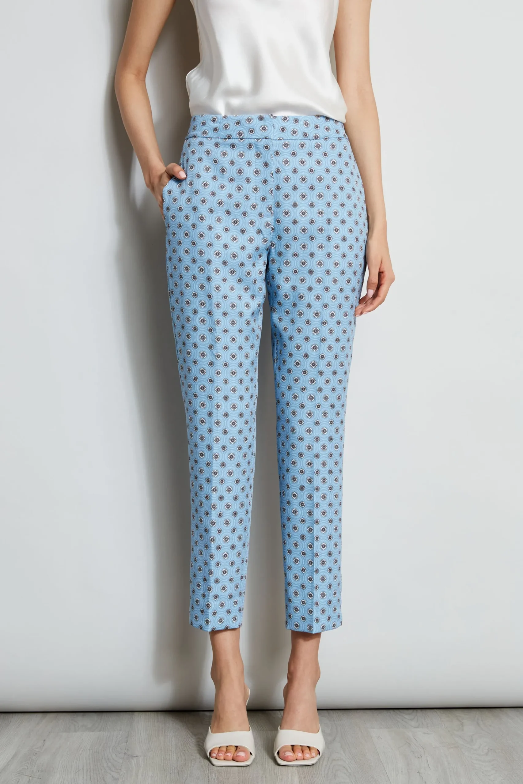 sun_print_pant_0.webp Elie Tahari Bottoms-Sun Print Pant