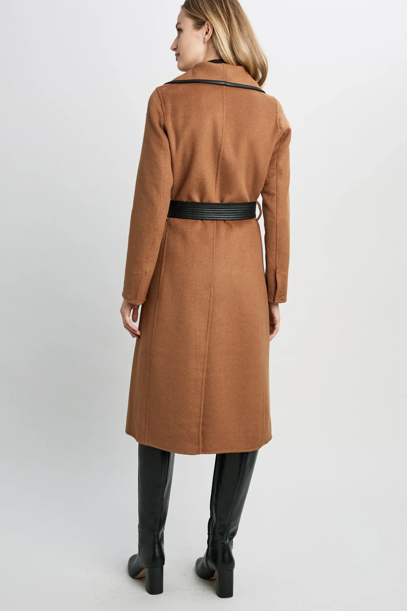 tahari_double_face_wool_v_3-1.webp Elie Tahari Coats-Tahari Double Face Wool Vegan Leather Trim Coat