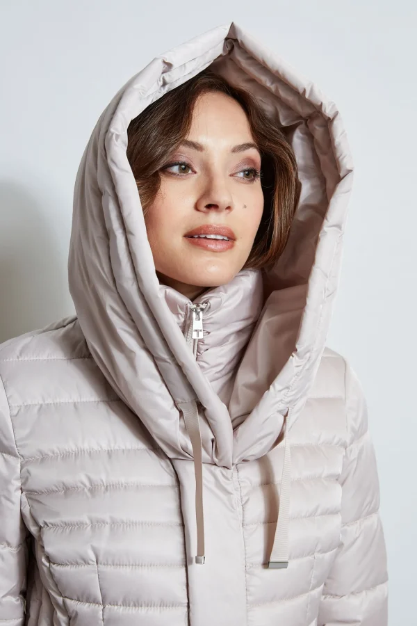 Elie Tahari Coats-Tahari Double Layer Long Puffer Coat