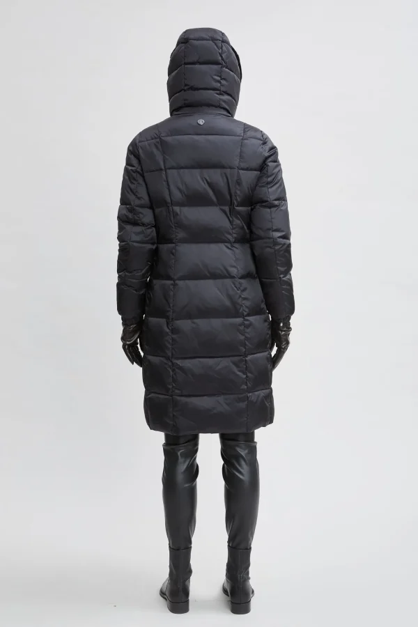 Elie Tahari Coats-Tahari Faux Fur Trimmed Puffer Coat