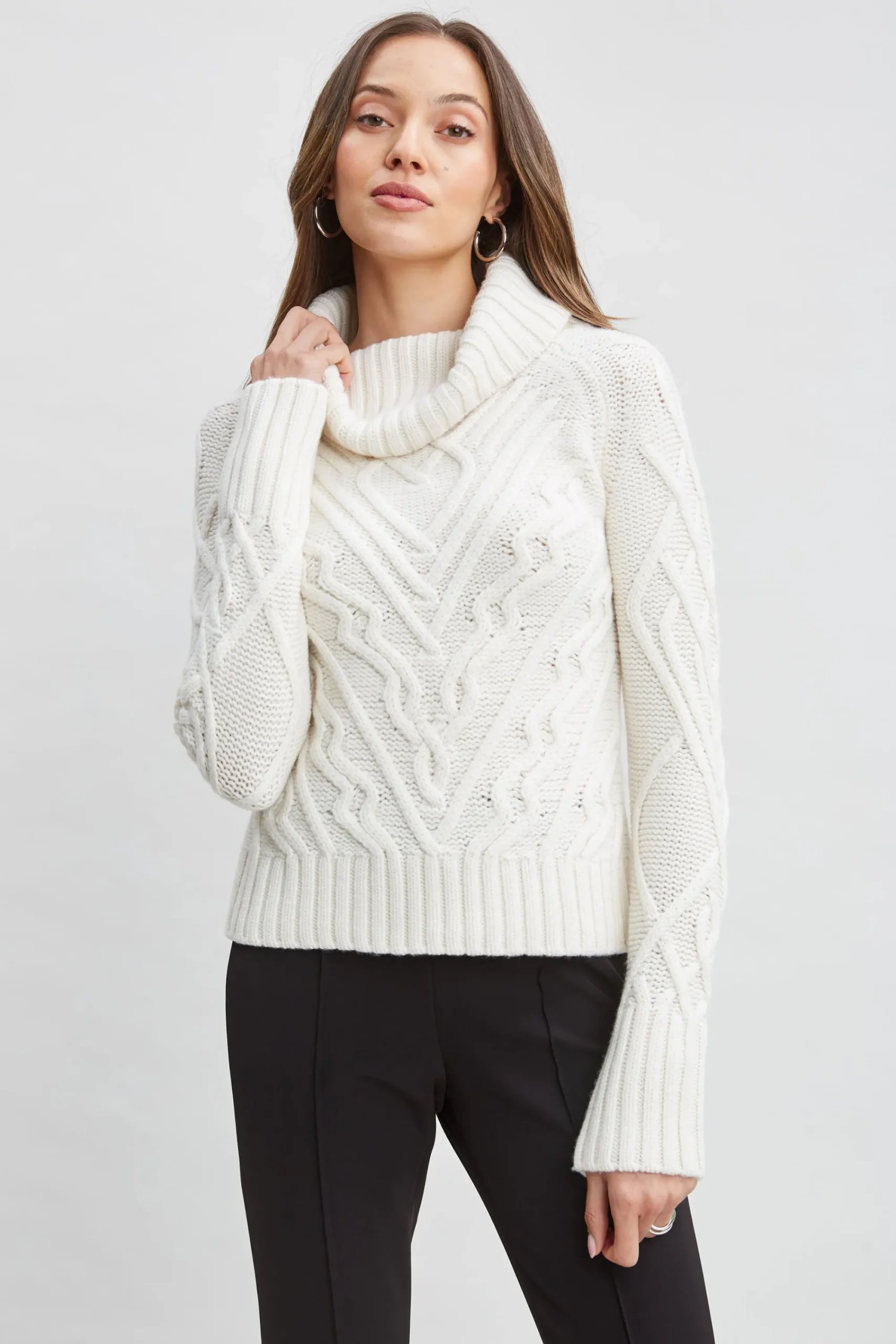texture_turtleneck_wool_s_1-1.webp Elie Tahari Tops & Sweaters-Texture Turtleneck Wool Sweater