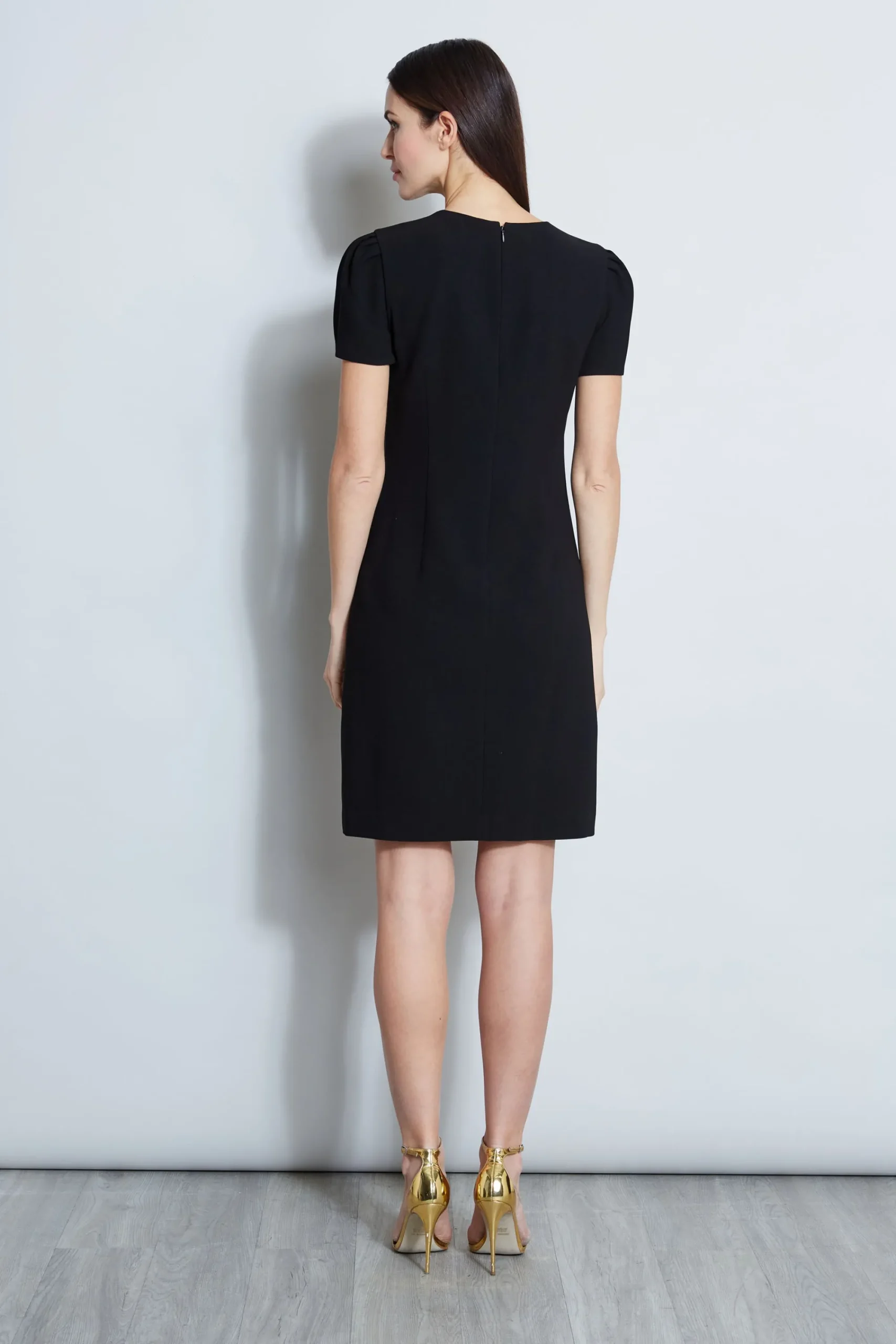 tulip_ring_shift_dress_4.webp Elie Tahari Dresses & Jumpsuits | Short Sleeve Dresses-Tulip Ring Shift Dress