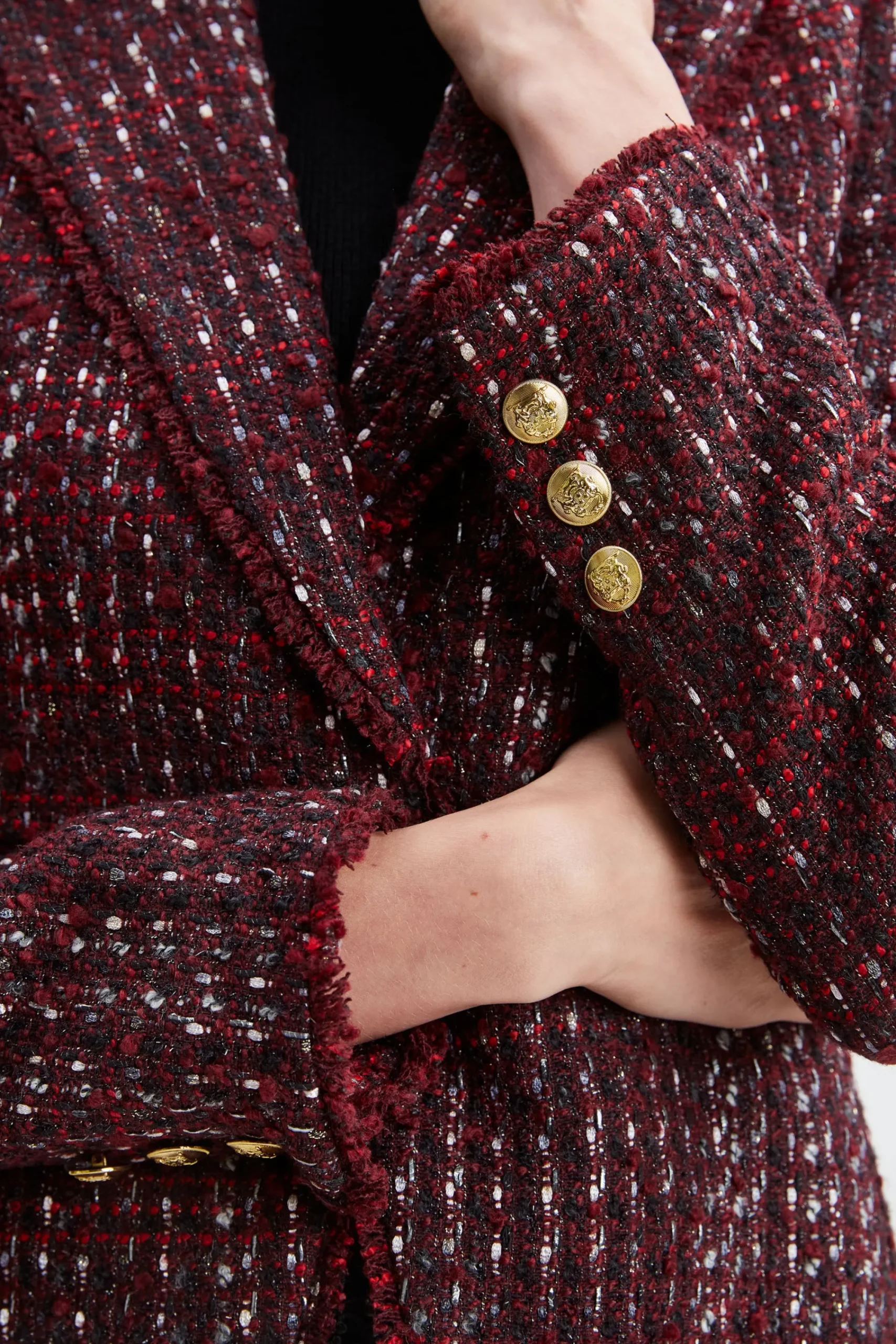 tweed_single_button_blaze_5.webp Elie Tahari Jackets & Blazers | Suiting-Tweed Single Button Blazer