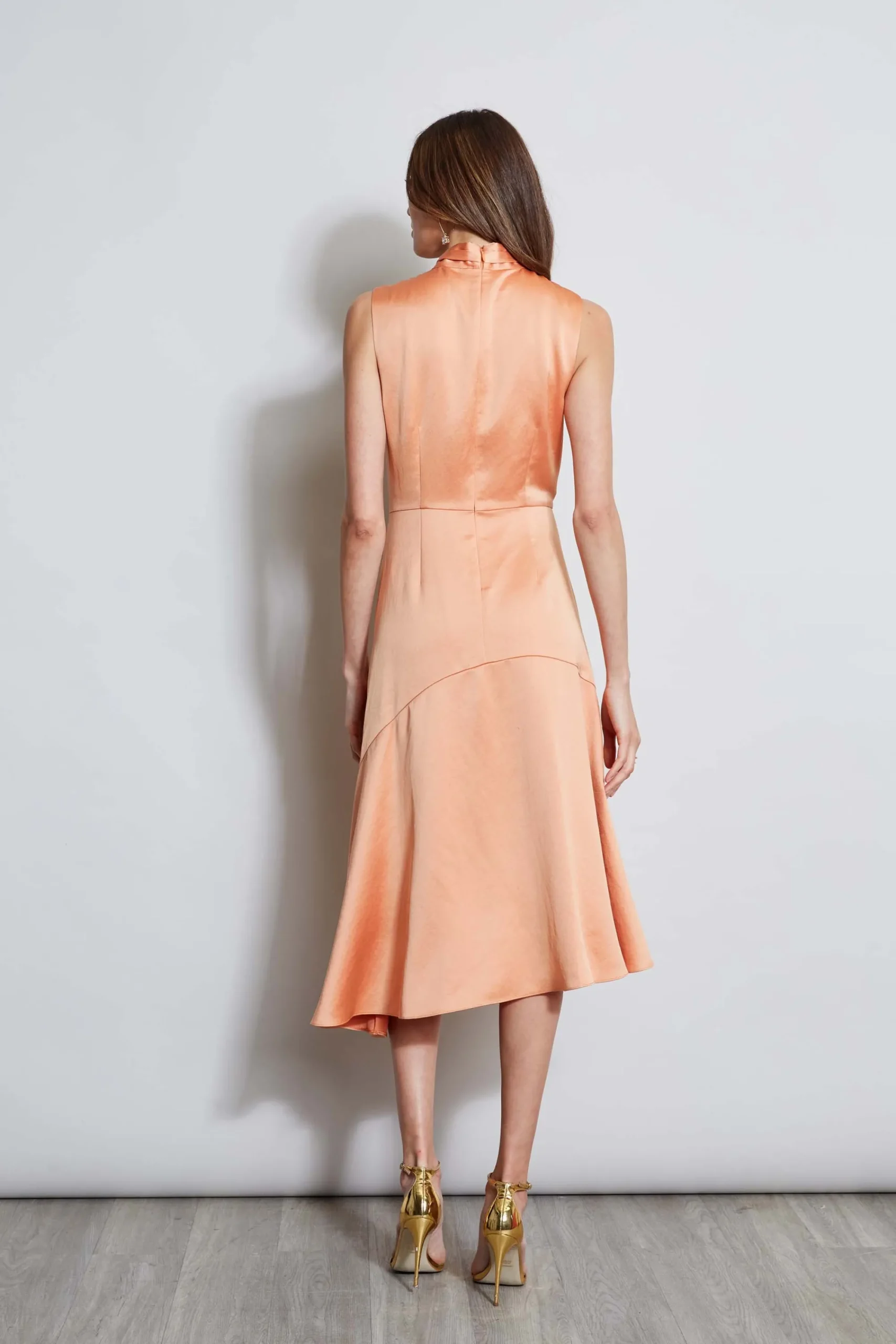 twist_neck_satin_dress_4-1.webp Elie Tahari Dresses & Jumpsuits | Sleeveless Dresses-Twist Neck Satin Dress
