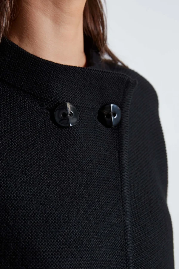 Elie Tahari Tops & Sweaters | Suiting-Two Button Wool Sweater