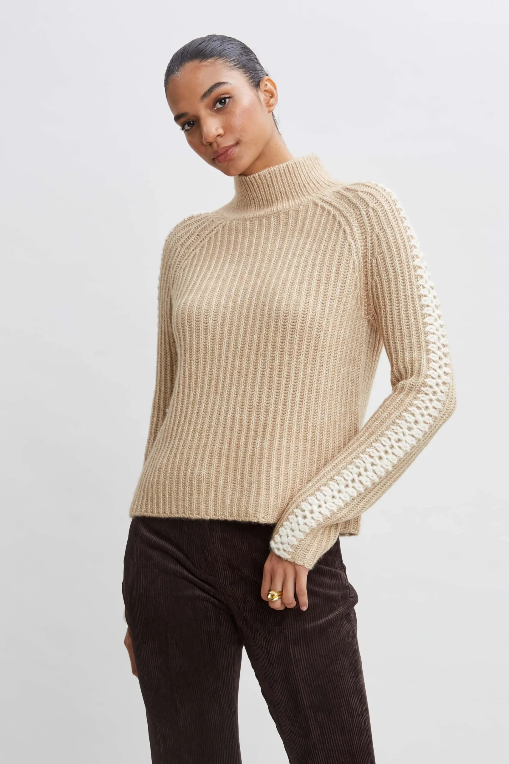 whipstitch_cotton_wool_sw_0-1.webp Elie Tahari Tops & Sweaters-Whipstitch Cotton Wool Sweater