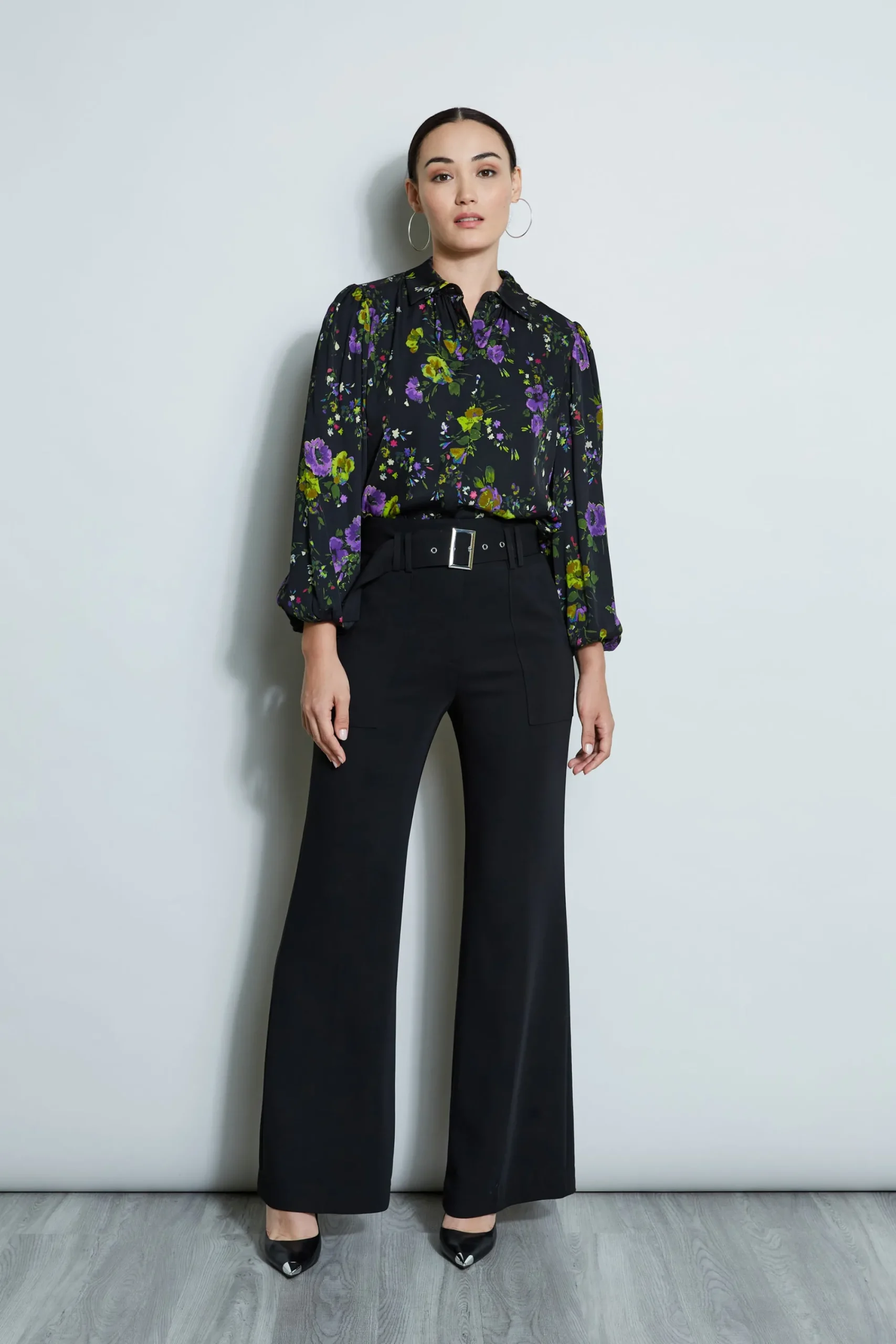 wide_leg_belted_pant_2.webp Elie Tahari Bottoms-Wide Leg Belted Pant