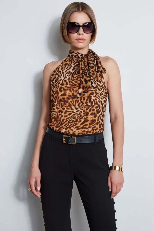 Elie Tahari Tops & Sweaters-Wildcat Halter Top